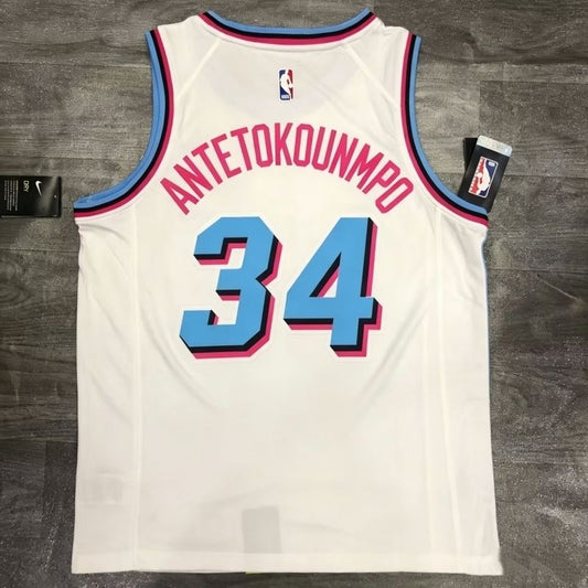 Giannis Antetokounmpo Miami Heat Vice Jersey #34