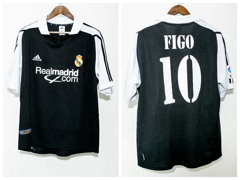 Luis Figo Real Madrid 01/02 Away Original Retro Jersey