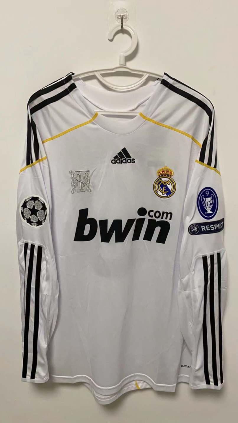 Cristiano Ronaldo CR7 Real Madrid 09/10 Home Original Retro Jersey