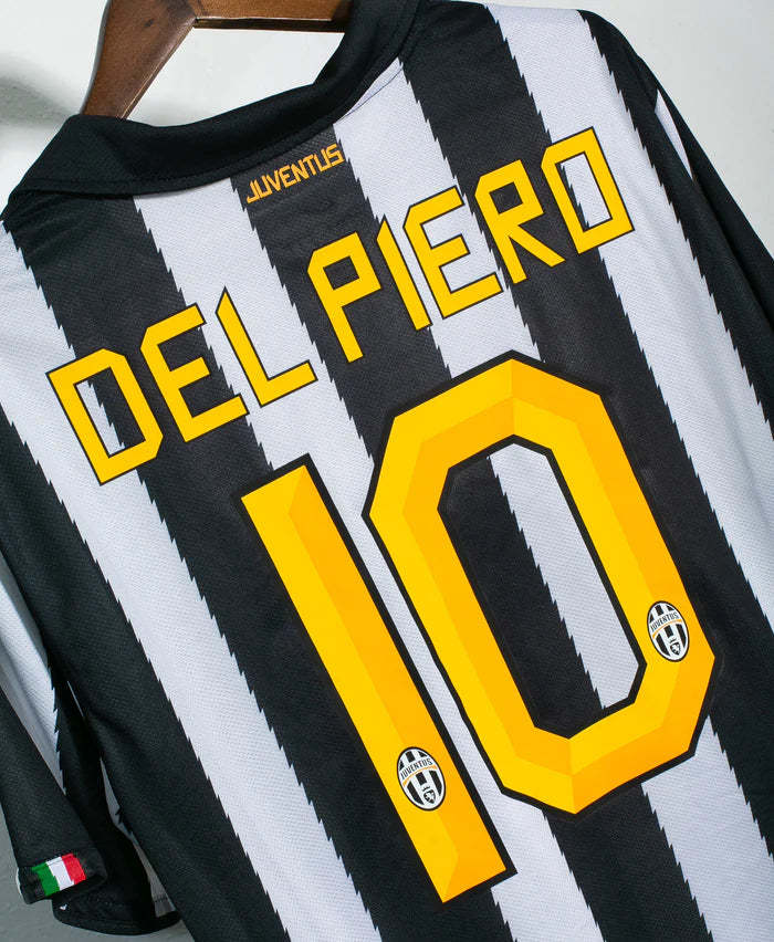 Del Piero Juventus10/11 Home Original Retro Jersey