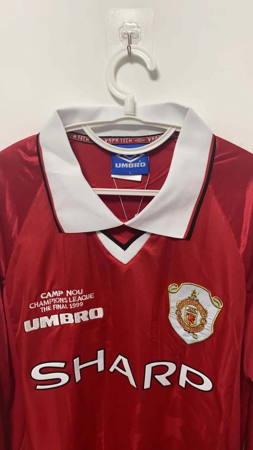 David Beckham ManchesterUnited 99/00 Home Original Retro Jersey