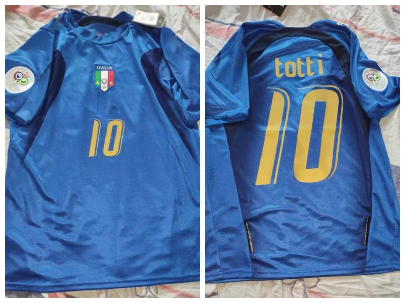 Totti Italy National Team 2006 Home Original Retro Jersey