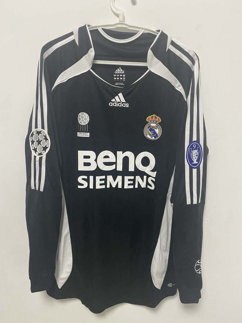 David Beckham Real Madrid 06/07 Away Original Retro Jersey