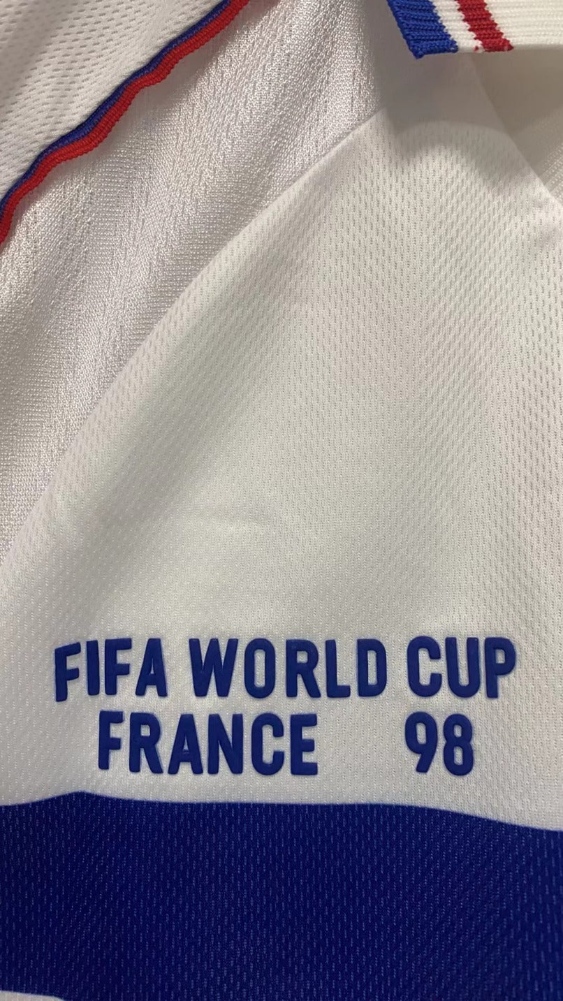 Thierry Henry France National Team 1998 Away Original Retro Jersey