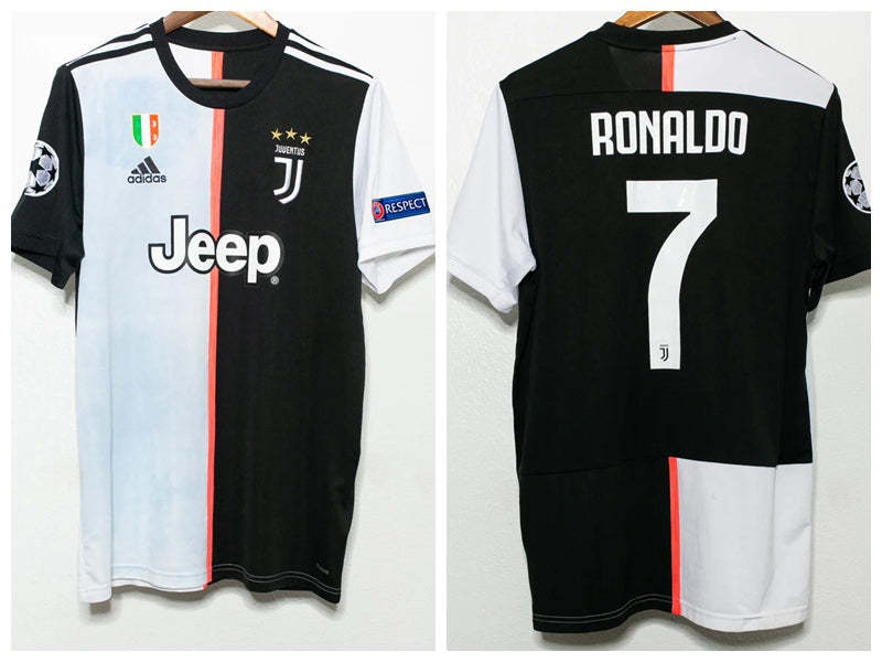 Cristiano Ronaldo CR7 Juventus 19/20 Home Original Retro Jersey