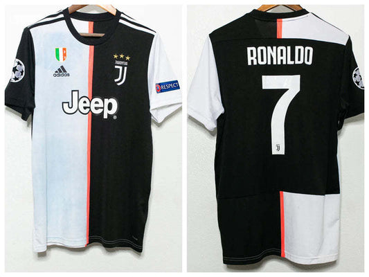 Cristiano Ronaldo CR7 Juventus 19/20 Home Original Retro Jersey