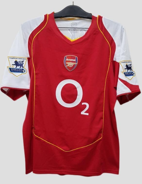 Dennis Bergkamp 2004-05 Arsenal Original Retro Jersey