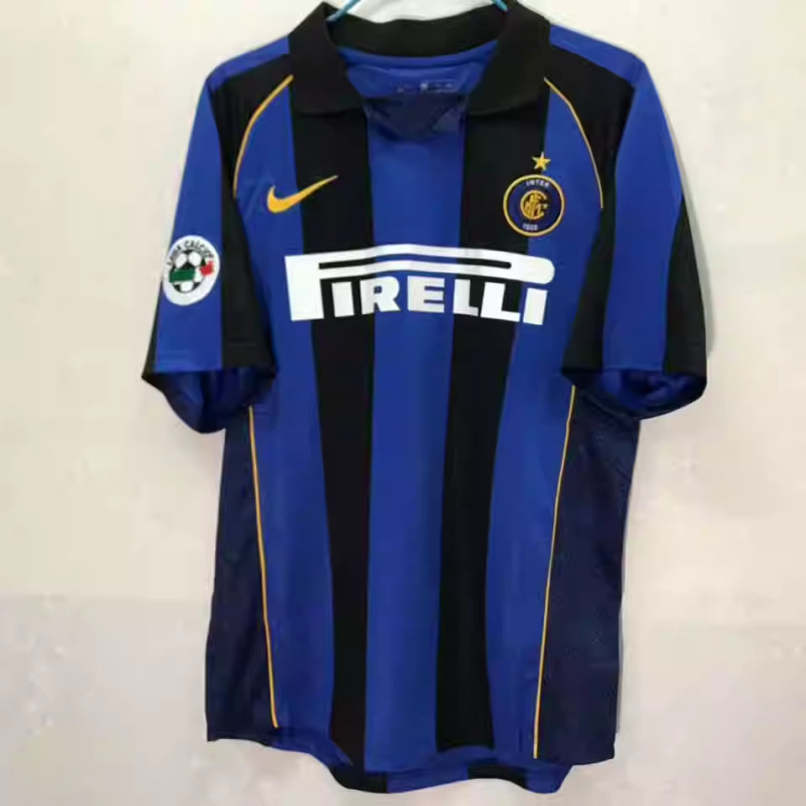 Ronaldo Inter Milan 01/02 Home Original Retro Jersey