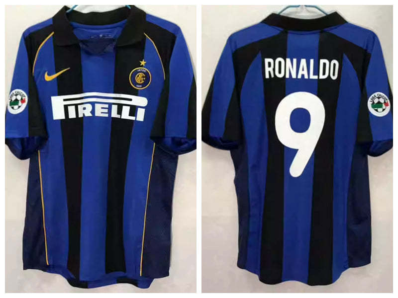 Ronaldo Inter Milan 01/02 Home Original Retro Jersey