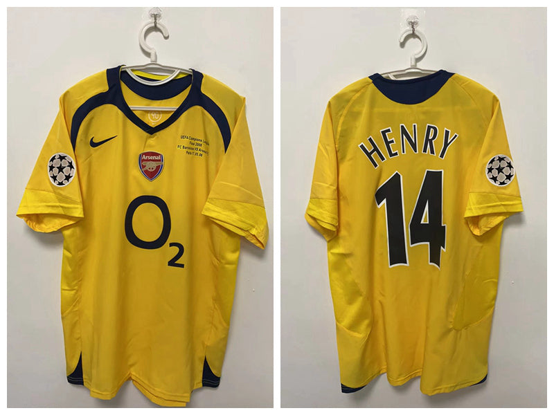 Thierry Henry Arsenal 05/06 Away Original Retro Jersey