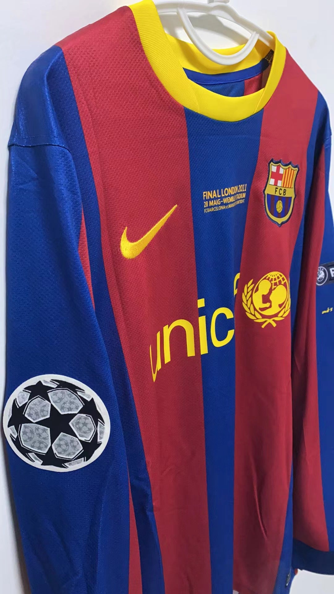 Messi Barcelona 10/11 Home Original Retro Jersey