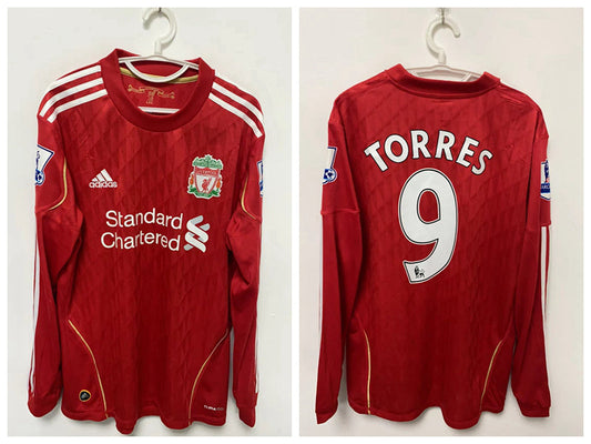 Torres Liverpool 10/11 Home Original Retro Jersey