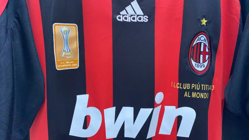 David Beckham AC Milan 08/09 Home Original Retro Jersey