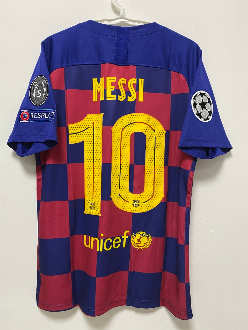 Messi Barcelona 2019/20 Home Original Retro Jersey
