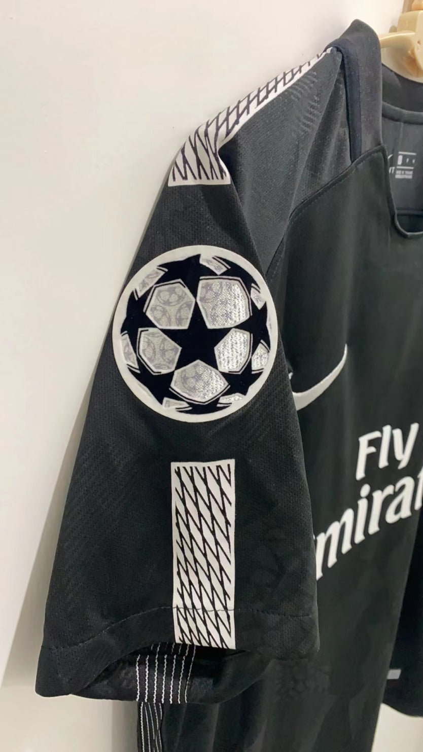 Neymar 2017-18 Paris Saint-Germain PSG Fourth Original Retro Jersey
