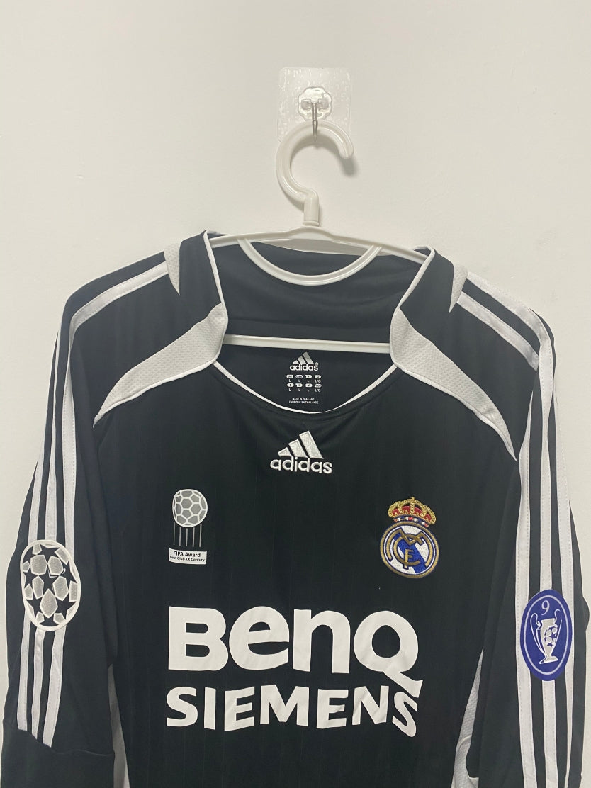 Ronaldo Real Madrid 06/07 Third away long sleeved Original Retro Jersey