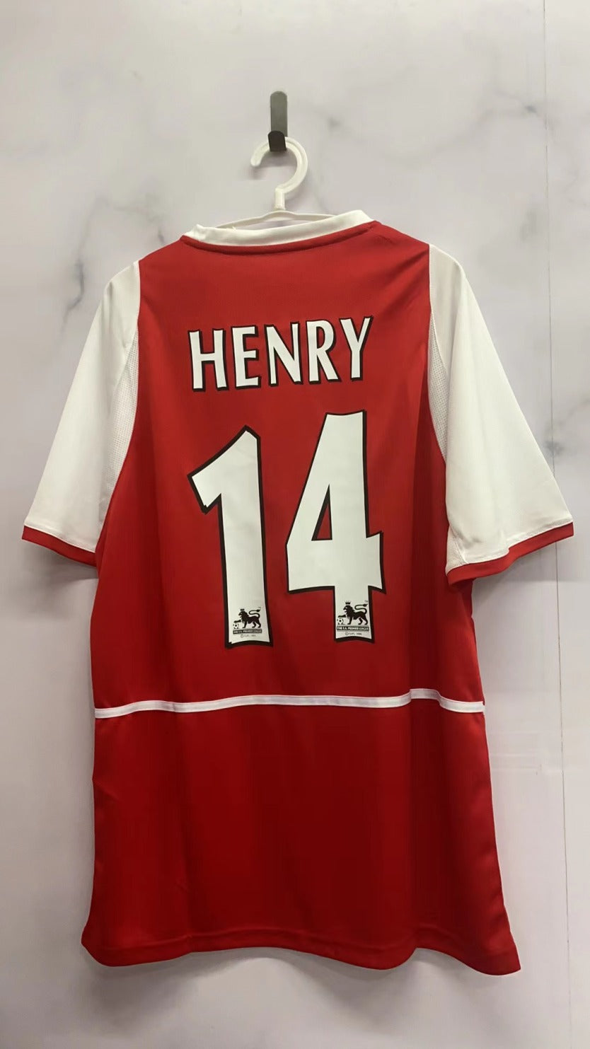 Thierry Henry Arsenal 2002/04 Home Original Retro Jersey