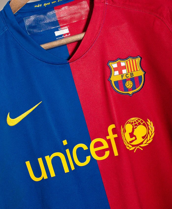 Messi Barcelona 2008/09 Home Original Retro Jersey