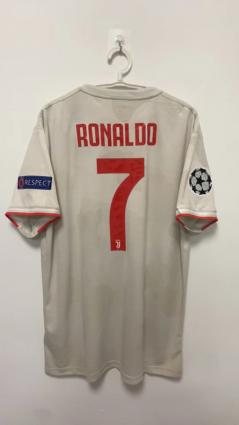 Cristiano Ronaldo CR7 Juventus 19/20 Fourth Original Retro Jersey