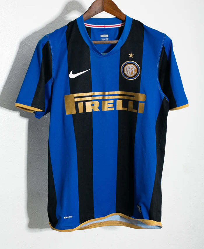 Luis Figo Inter Milan 08/09 Home Original Retro Jersey