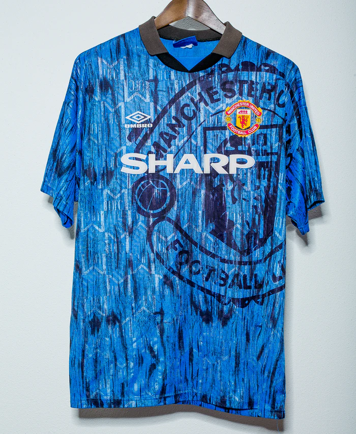 CANTONA Manchester United 92/93 Away Original Retro Jersey