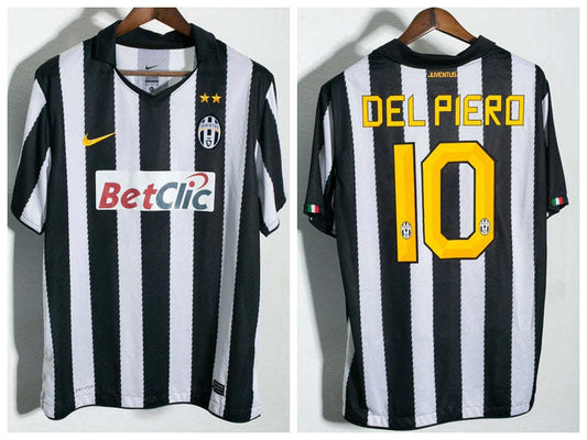 Del Piero Juventus10/11 Home Original Retro Jersey