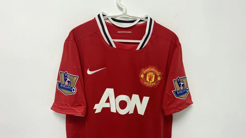 Javier Hernandez2010-11 Manchester United Home Retro Short Sleeve Jersey