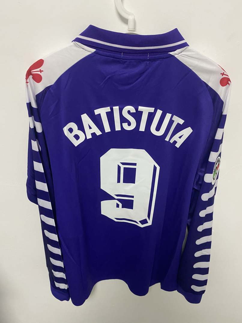 Batistuta Florence 98/99 Home Original Retro Jersey