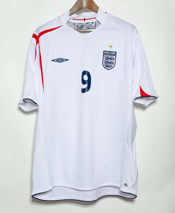 Wayne Rooney England National Team 2006 Home Original Retro Jersey