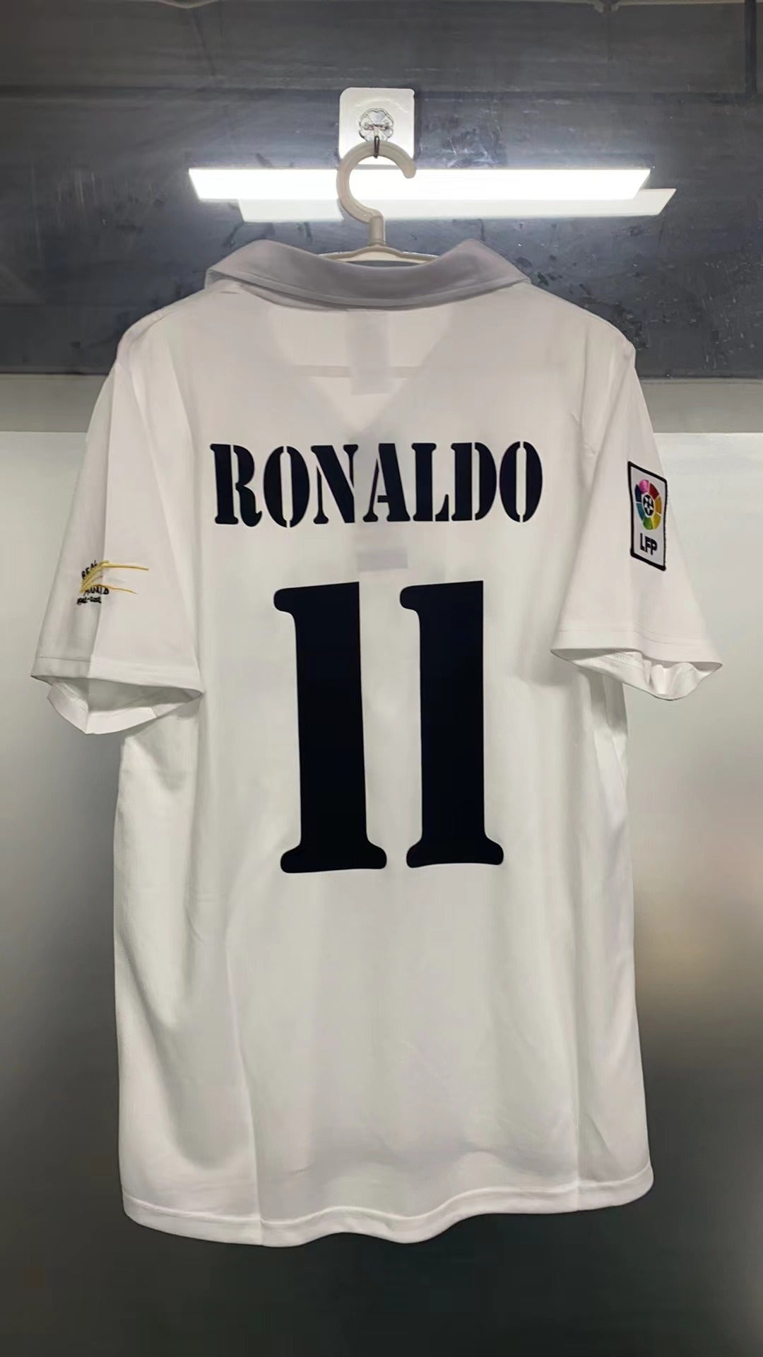 Ronaldo Real Madrid 02/03 Home Original Retroshort Sleeve Jersey