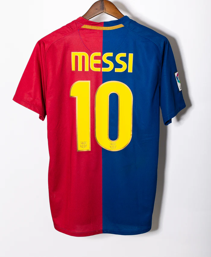 Messi Barcelona 2008/09 Home Original Retro Jersey