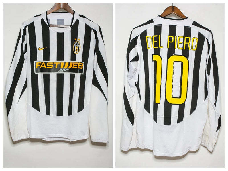 Del Piero Juventus 03/04 Home Original Retro Jersey