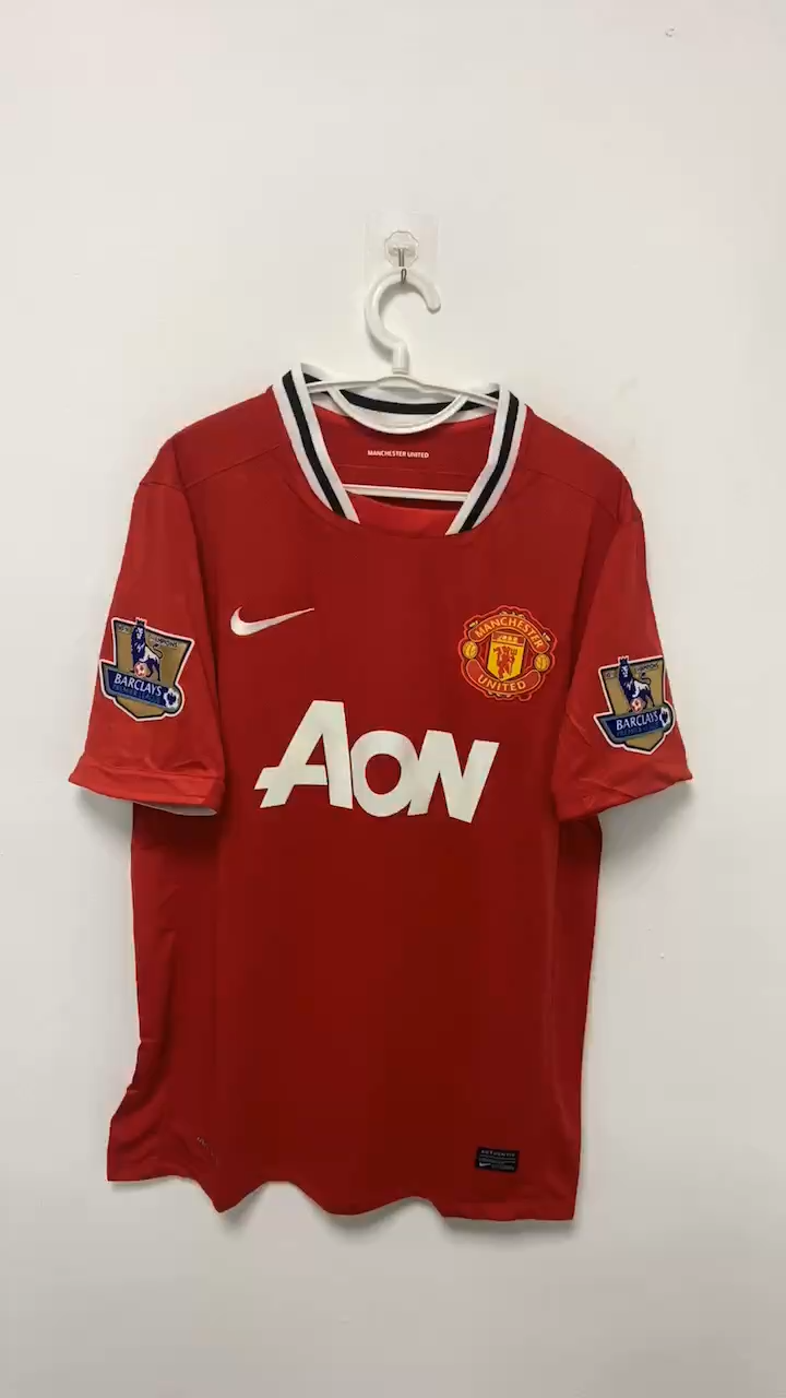 Javier Hernandez2010-11 Manchester United Home Retro Short Sleeve Jersey