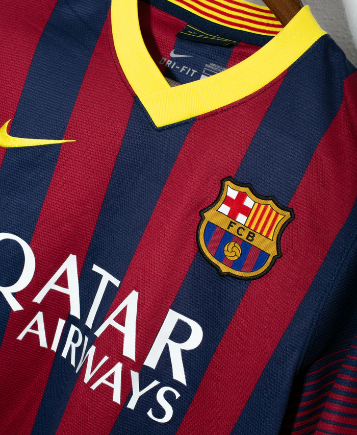 Neymar 2013-14 Barcelona Home Original Retro Jersey