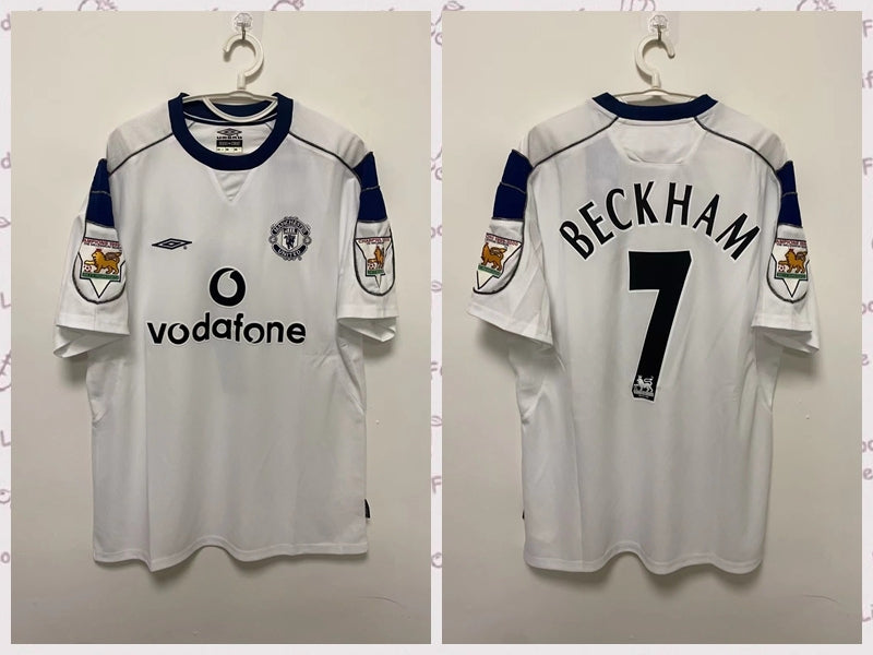 David Beckham Manchester United 99/00 Away Original Retro Shortsleeve Jersey