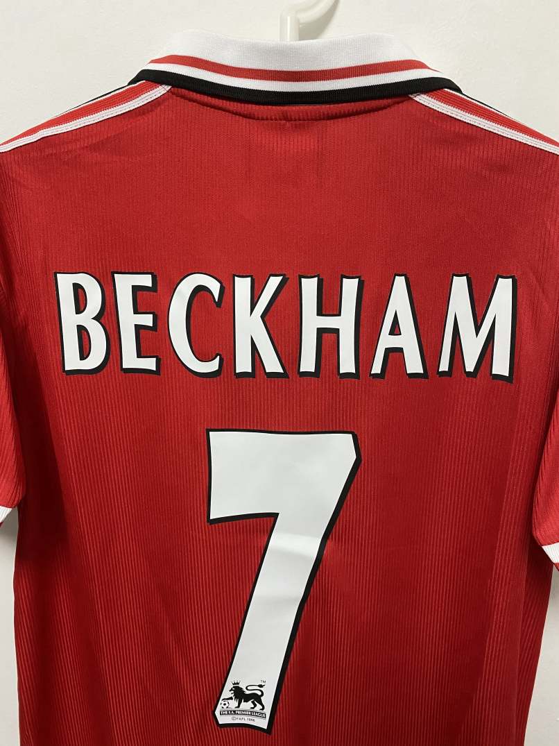 David Beckham Manchester United 98/99 Home Original Retro Jersey