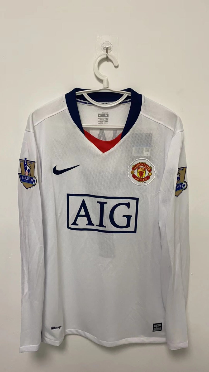 Cristiano Ronaldo CR7 Manchester United 08/09 Home Original Retro Jersey