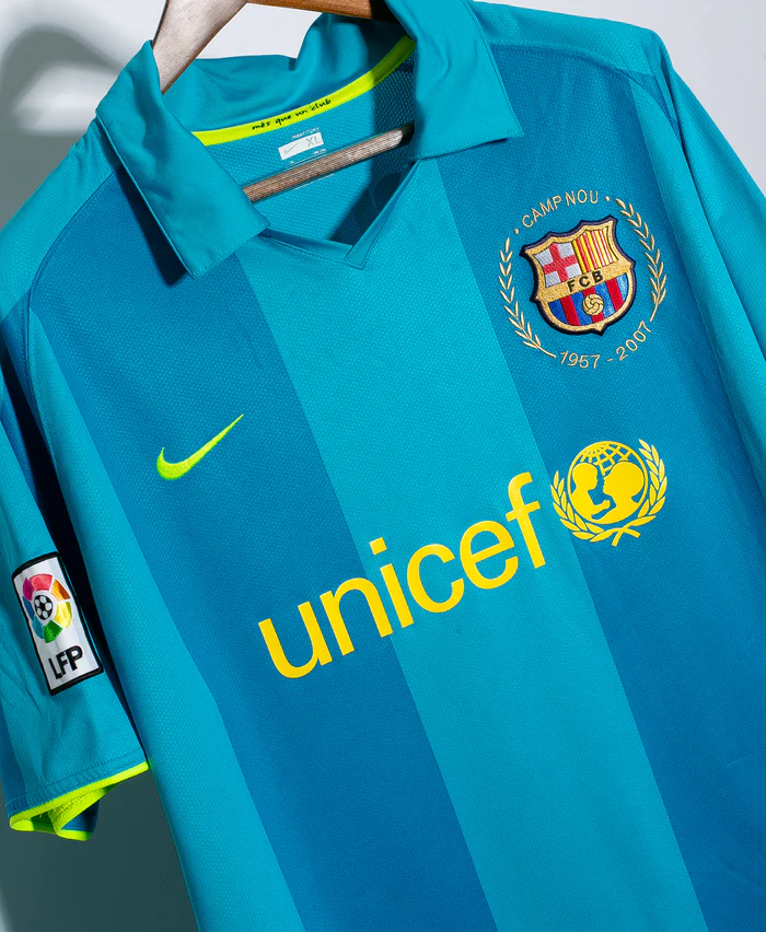 Ronaldinho Barcelona 07/08 Away Original Retro Jersey