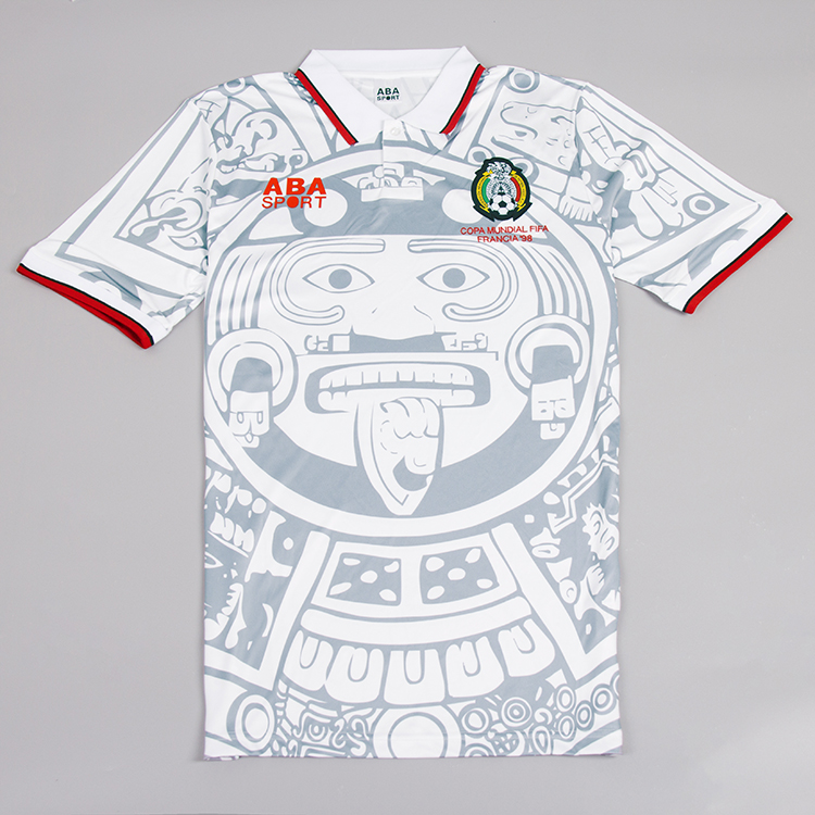 Mexico National Team 1998 Away Original Retro Jersey White