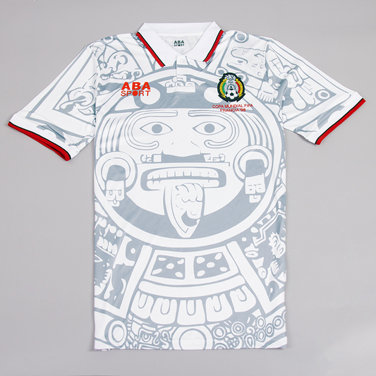 Mexico National Team 1998 Away Original Retro Jersey White