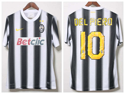 Del Piero Juventus 11/12 Home Original Retro Jersey