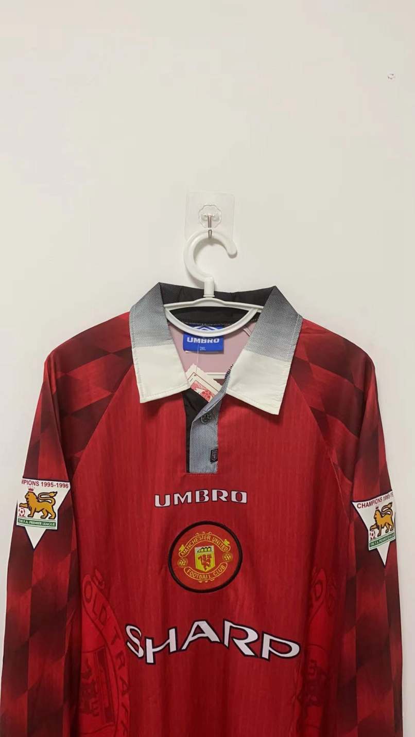 David Beckham Manchester United 95/96 Home Original Retro Jersey