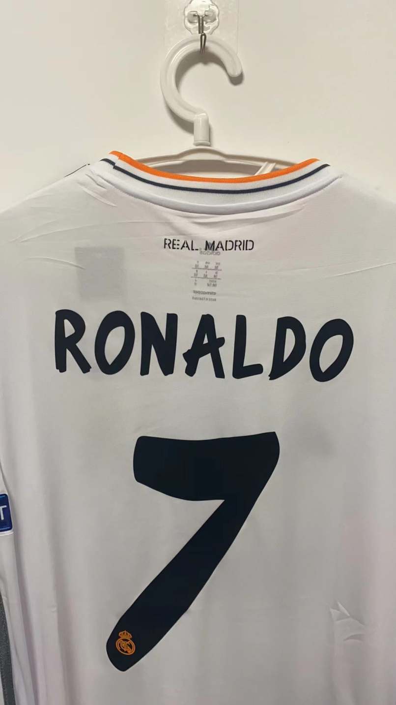 Cristiano Ronaldo CR7 Real Madrid 13/14 Home Original Retro Jersey