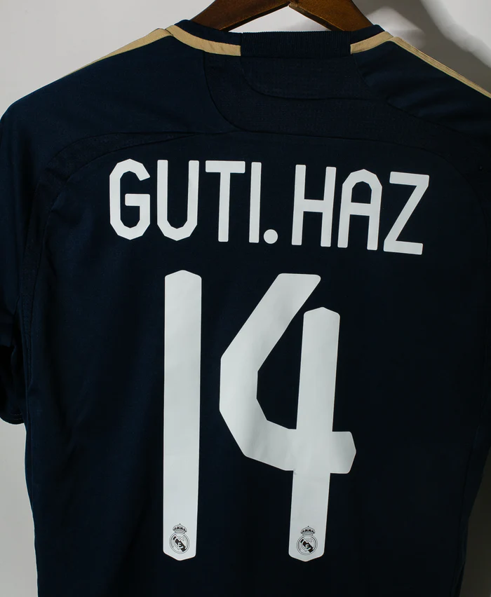 Guti.H Real Madrid 07/08 Away Original Retro Jersev