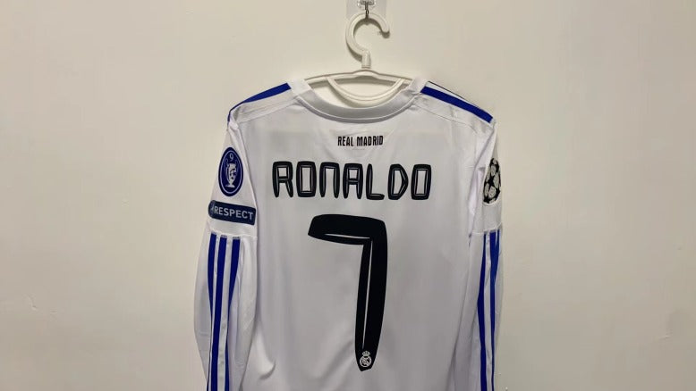 Cristiano Ronaldo CR7 Real Madrid 10/11 Home Original Retro Jersey