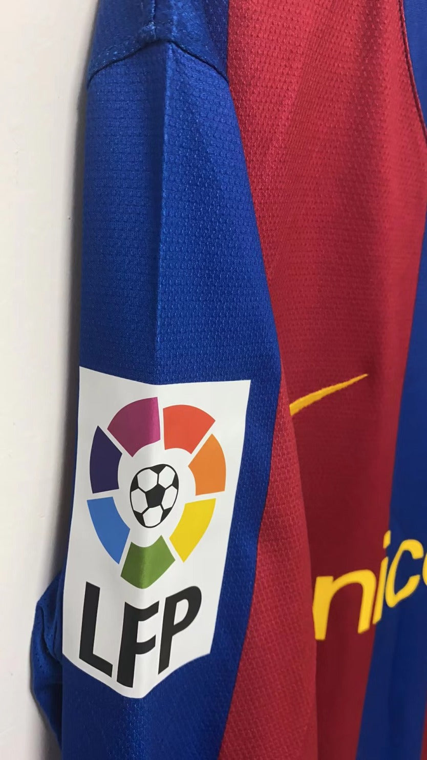 Messi Barcelona 2007/08 Home Original Retro Jersey