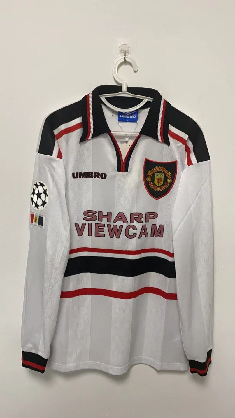 David Beckham Manchester United 98/99 Away Original Retro Jersey