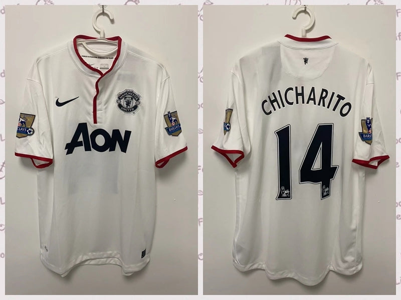 Javier Hernandez 2012-13 Manchester United Away Retro Short Sleeve Jersey