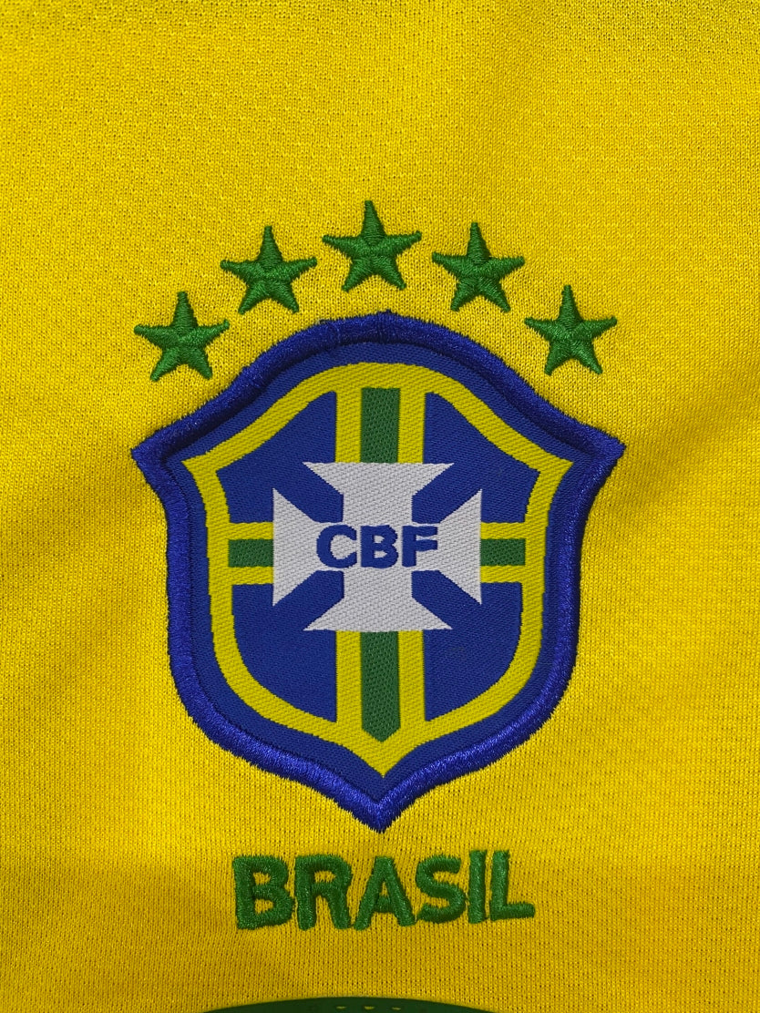 Ronaldinho Brazilian National Team 2004 Home Original Retro Jersey
