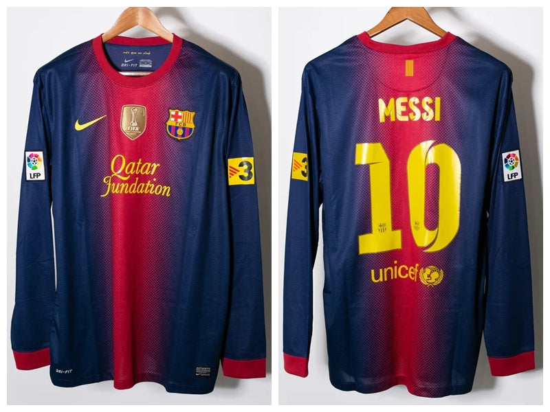Messi Barcelona 2012/13 Home Original Retro Jersey